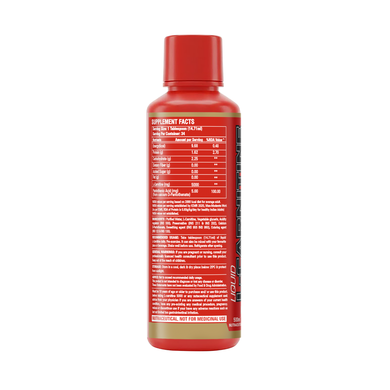 Liquid L-Carnitine 5000 - Image 2